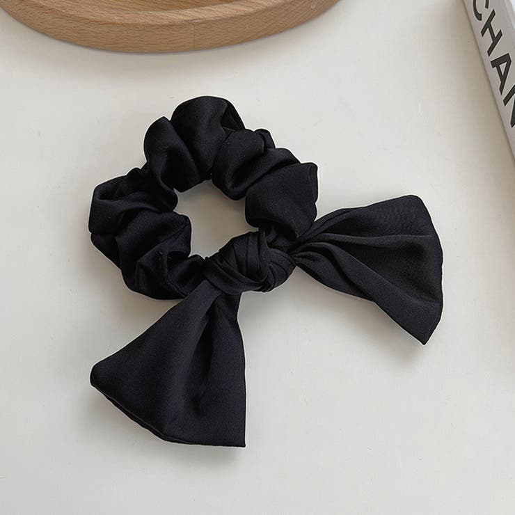 蝶結びヘアゴム シュシュ サテン 3色 | SUNSHINE CLOSET | 詳細画像9 