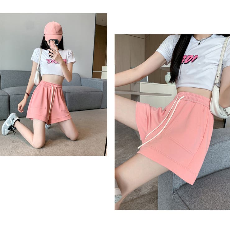 ショートパンツ ハイウエスト 部屋着 | SUNSHINE CLOSET | 詳細画像11 