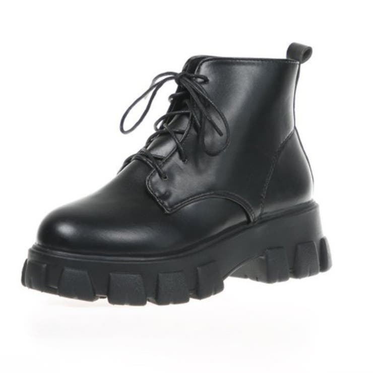 ショートブーツ レディース厚底ブーツ韓国 | SUNSHINE CLOSET | 詳細画像16 