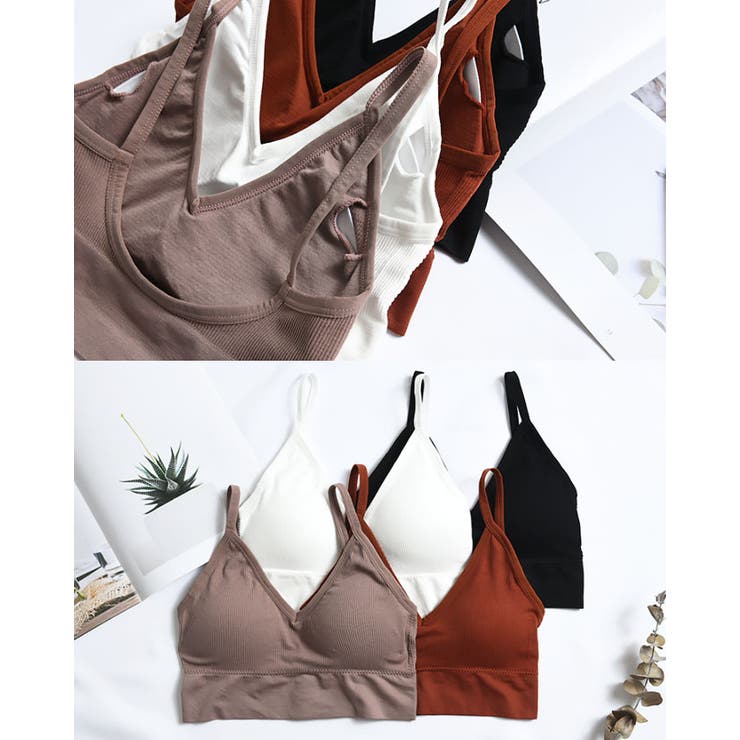 ショート丈 リブ キャミソール | SUNSHINE CLOSET | 詳細画像4 