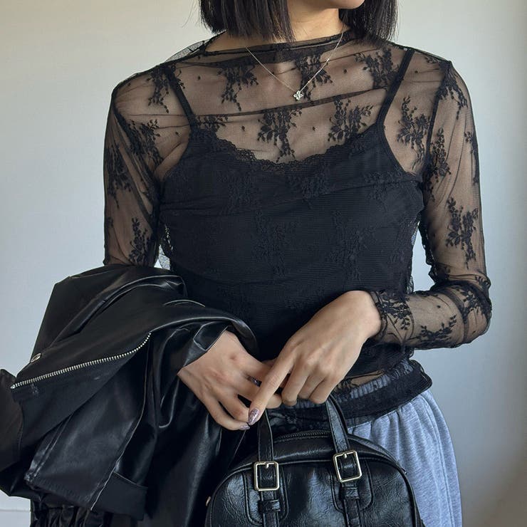 レース チュール トップス レディース | SUNSHINE CLOSET | 詳細画像11 