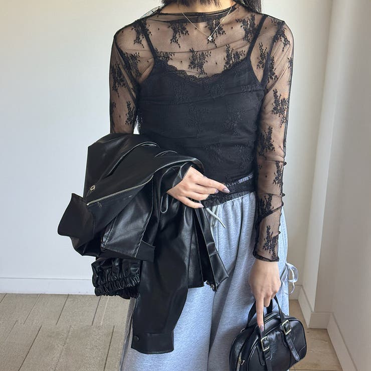 レース チュール トップス レディース | SUNSHINE CLOSET | 詳細画像12 