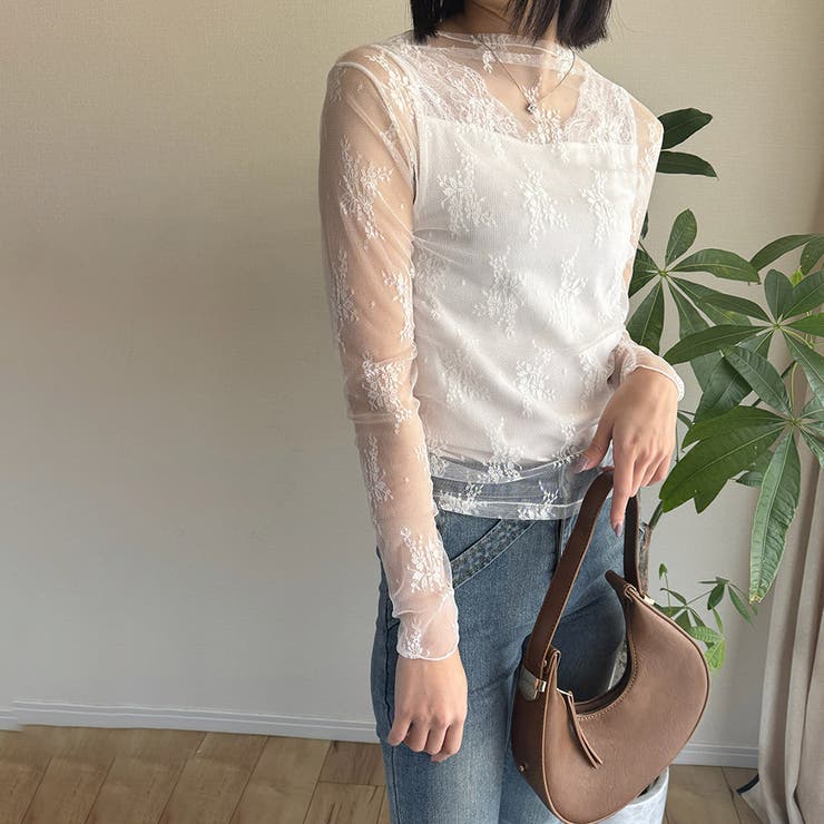 レース チュール トップス レディース | SUNSHINE CLOSET | 詳細画像19 