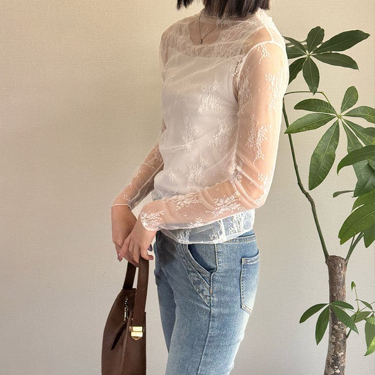 レース チュール トップス レディース | SUNSHINE CLOSET | 詳細画像20 