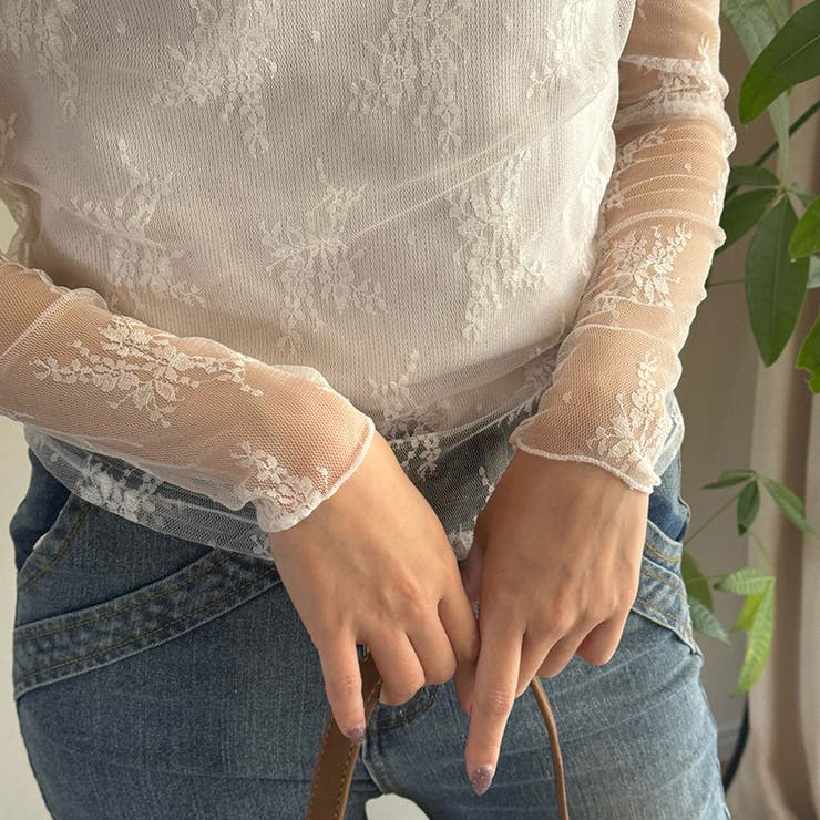 レース チュール トップス レディース | SUNSHINE CLOSET | 詳細画像21 