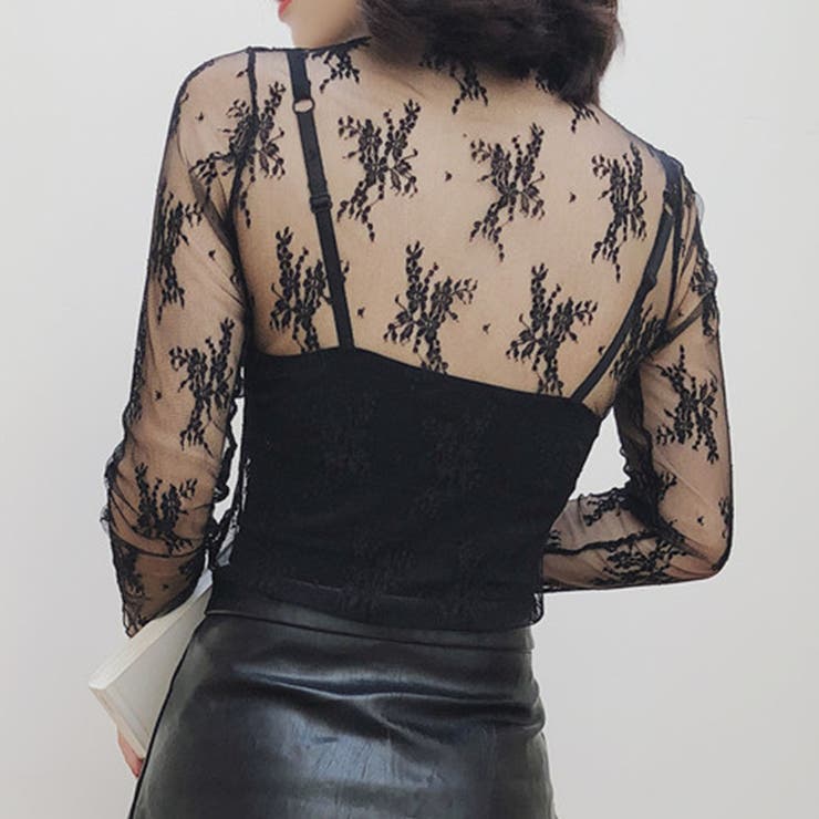 レース チュール トップス レディース | SUNSHINE CLOSET | 詳細画像4 