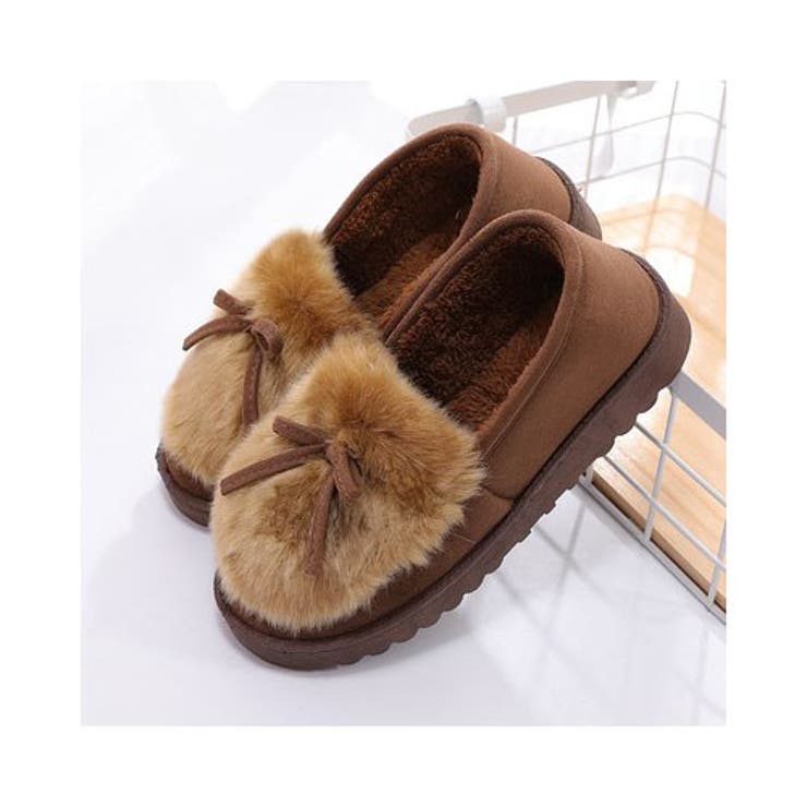 ブラウン | ムートン パンプス レディース | SUNSHINE CLOSET