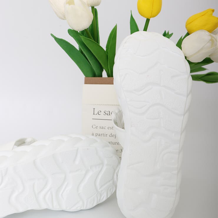 厚底サンダル メッシュ ニットサンダル | SUNSHINE CLOSET | 詳細画像20 