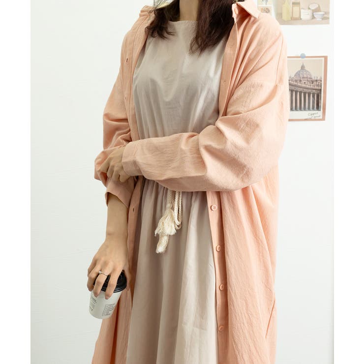 リネン風ワンピース レディース 春夏半袖 | SUNSHINE CLOSET | 詳細画像24 