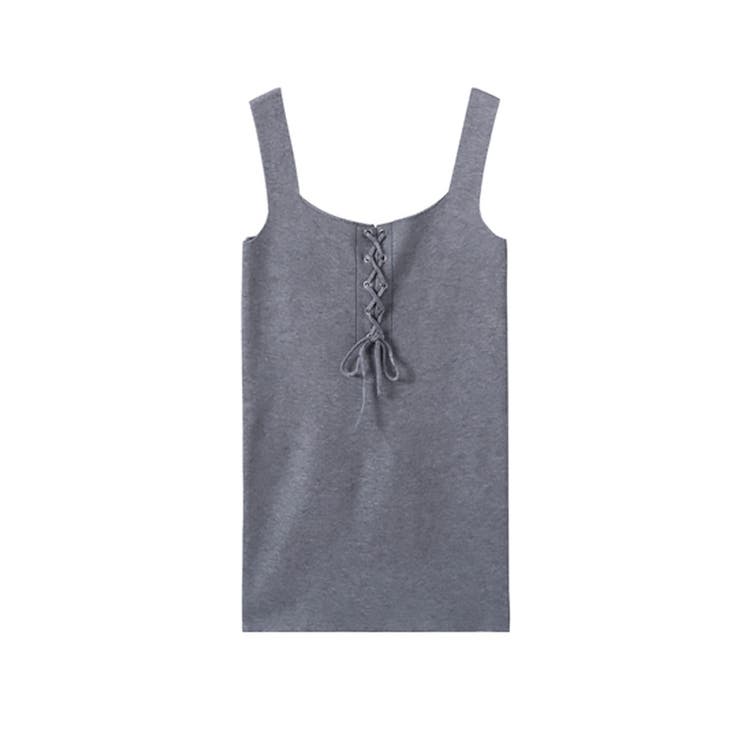 ダークグレー | ニットキャミ キャミソール レディース | SUNSHINE CLOSET