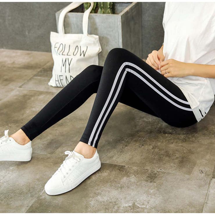 サイドラインパンツ レディース レギンス | SUNSHINE CLOSET | 詳細画像3 