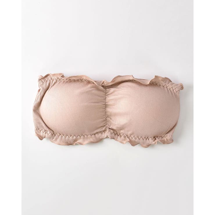 ベージュ | ブラトップ リブ ビスチェ | SUNSHINE CLOSET