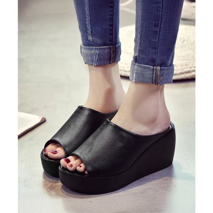 厚底サンダル レディース ウェッジソール | SUNSHINE CLOSET | 詳細画像1 