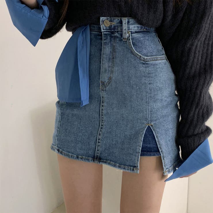 シャネル　キュロットデニムスカート 36サイズ キュロット デニムスカート ミニスカート[品番：AGCW0001485