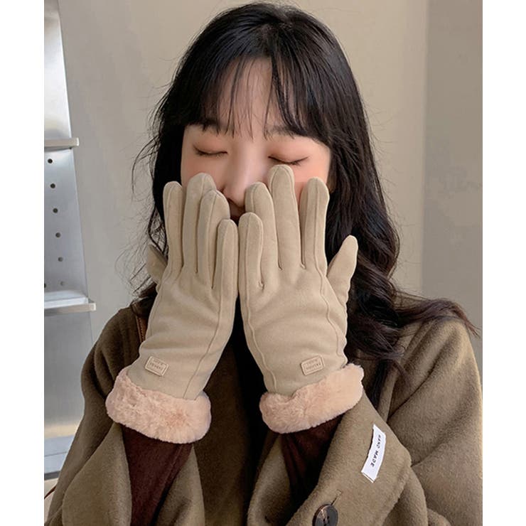 防寒手袋 レディース裏ボア 手ぶくろ秋冬 | SUNSHINE CLOSET | 詳細画像4 