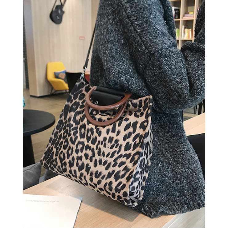 ヒョウ柄 ハンドバッグ レディース | SUNSHINE CLOSET | 詳細画像2 