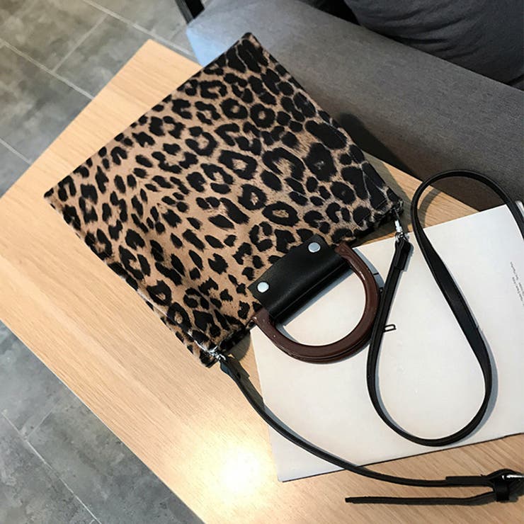 ヒョウ柄 ハンドバッグ レディース | SUNSHINE CLOSET | 詳細画像8 