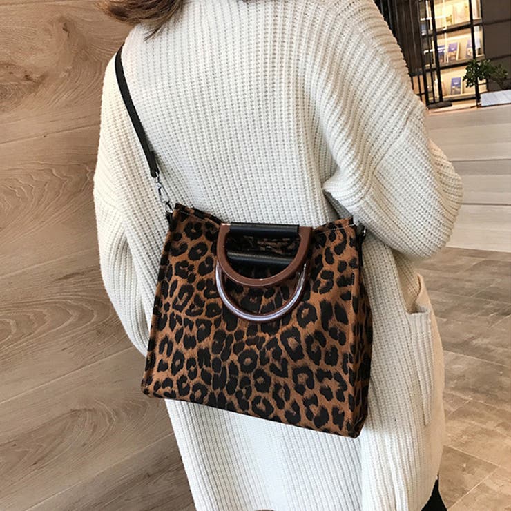 ヒョウ柄 ハンドバッグ レディース | SUNSHINE CLOSET | 詳細画像7 