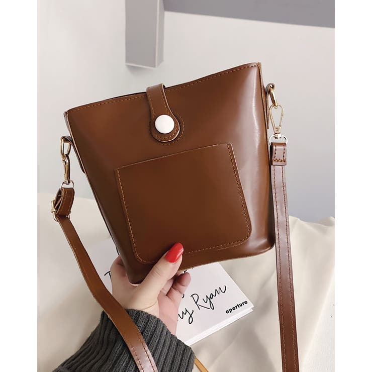 ブラウン | ショルダーバッグ レディース PUレザー | SUNSHINE CLOSET