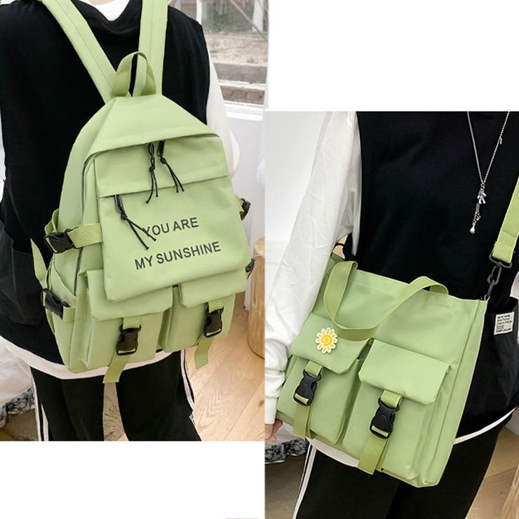 リュックサック大容量5点セット風 春 春服[品番:AGCW0002239 リュックサック大容量5点セット風 春 春服[品番:AGCW0002239
