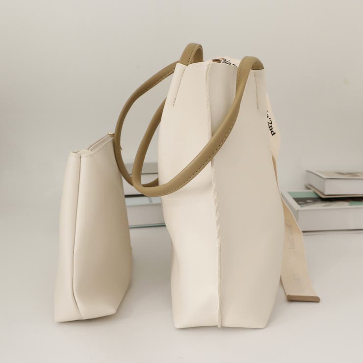 ポーチ付きトートバッグ レディース 韓国 | SUNSHINE CLOSET | 詳細画像16 