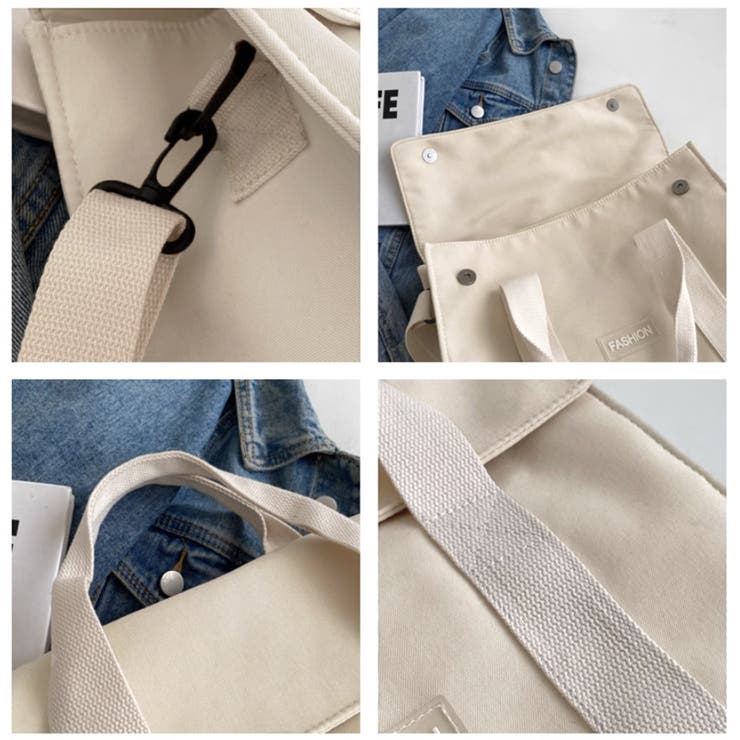 ショルダーバッグ 大容量キャンバスバッグ | SUNSHINE CLOSET | 詳細画像3 