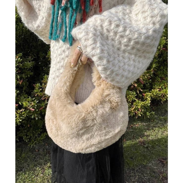 エコファーバッグ ワンハンドルバッグ秋冬 | SUNSHINE CLOSET | 詳細画像11 