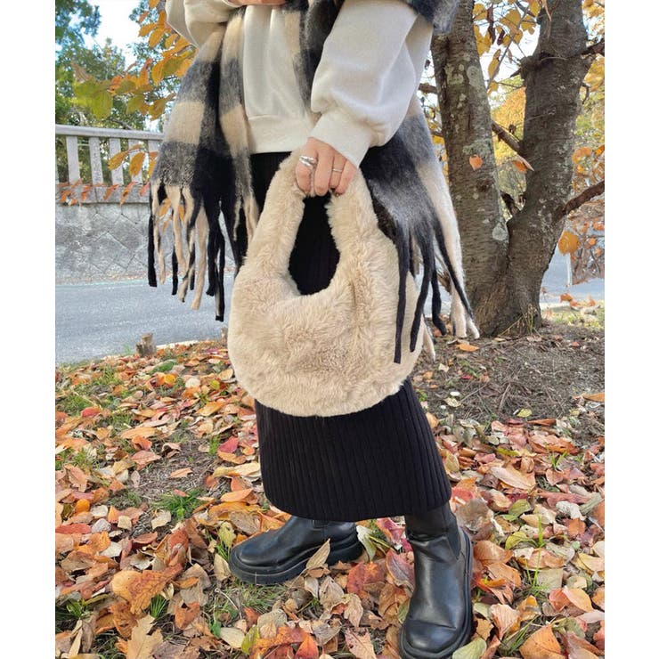 エコファーバッグ ワンハンドルバッグ秋冬 | SUNSHINE CLOSET | 詳細画像14 