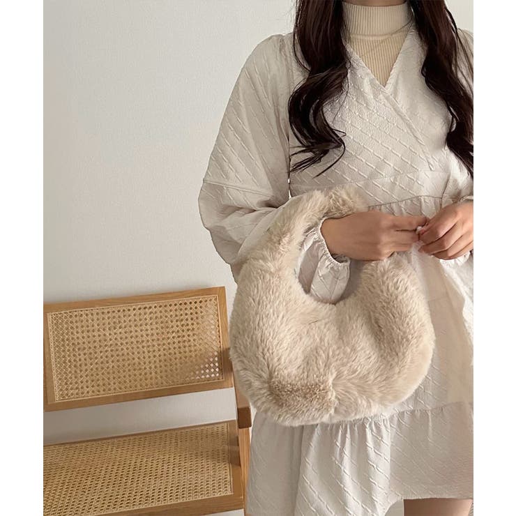 エコファーバッグ ワンハンドルバッグ秋冬 | SUNSHINE CLOSET | 詳細画像7 