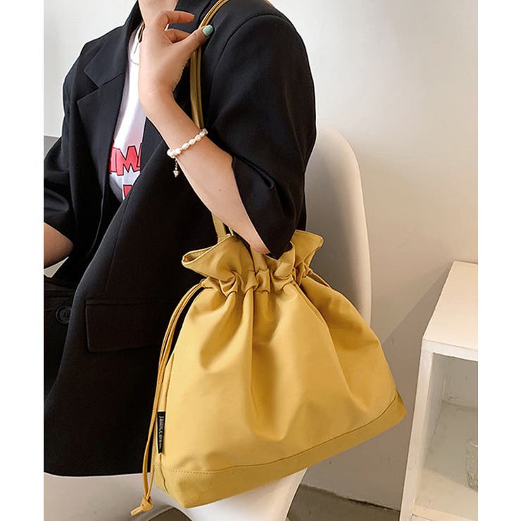 巾着バッグ ショルダーナイロンバッグ韓国 | SUNSHINE CLOSET | 詳細画像11 