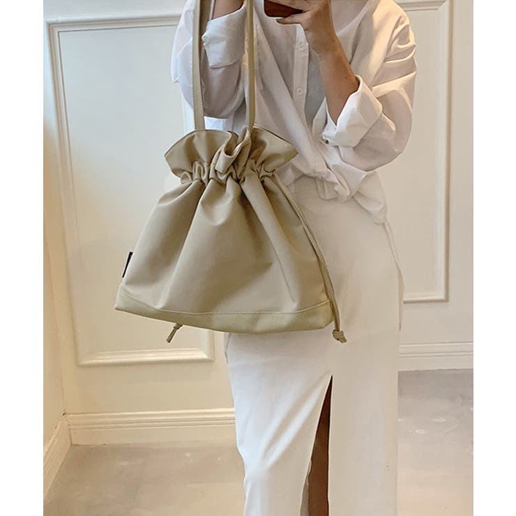 巾着バッグ ショルダーナイロンバッグ韓国 | SUNSHINE CLOSET | 詳細画像2 