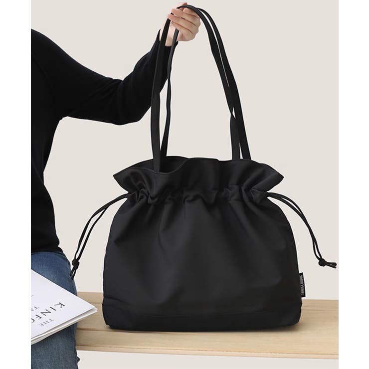 as\"on ason bag トートバッグ ショルダーバッグ　ブラック 韓国 as