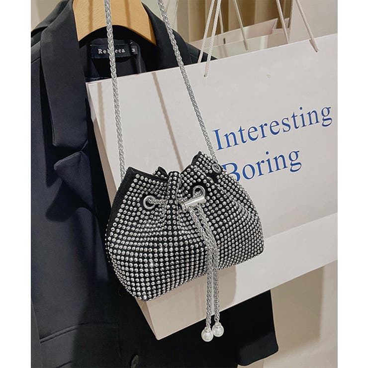 キラキラ 巾着バッグ チェーンミニバッグ | SUNSHINE CLOSET | 詳細画像5 