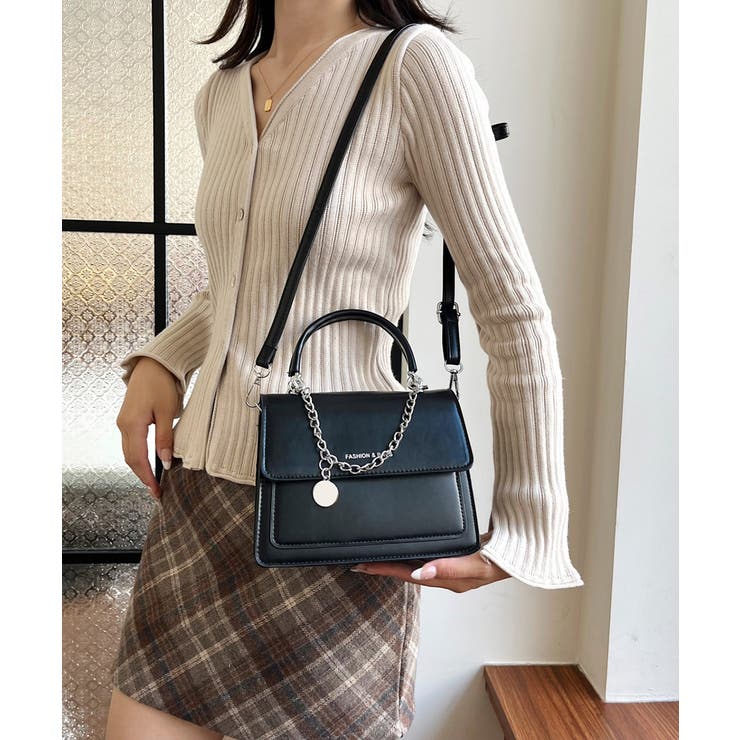 お嬢　ハンドバッグ ミニショルダー 大人可愛い ハンドバッグ[品番：AGCW0005398