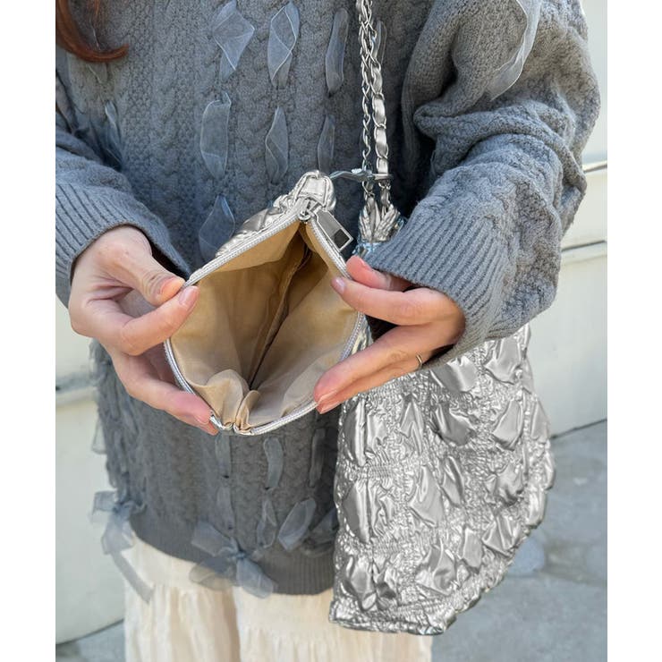 キルトチェーンバッグポーチ付トートバッグ | SUNSHINE CLOSET | 詳細画像12 