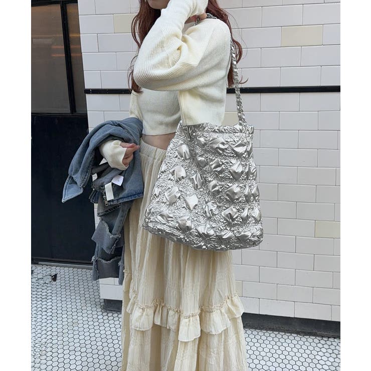 キルトチェーンバッグポーチ付トートバッグ | SUNSHINE CLOSET | 詳細画像15 