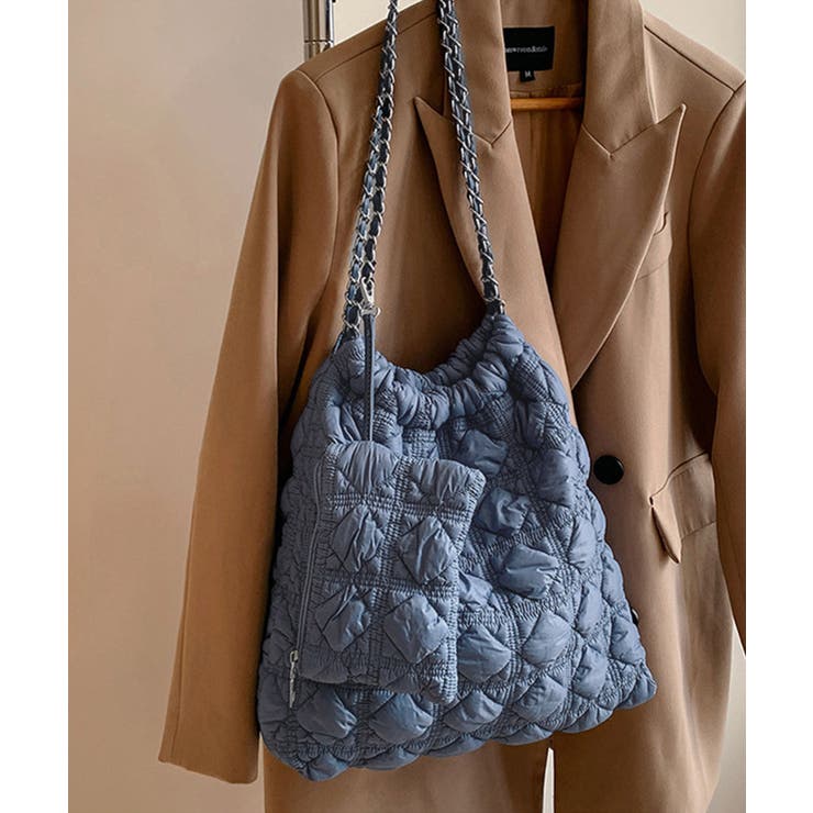 キルトチェーンバッグポーチ付トートバッグ | SUNSHINE CLOSET | 詳細画像21 