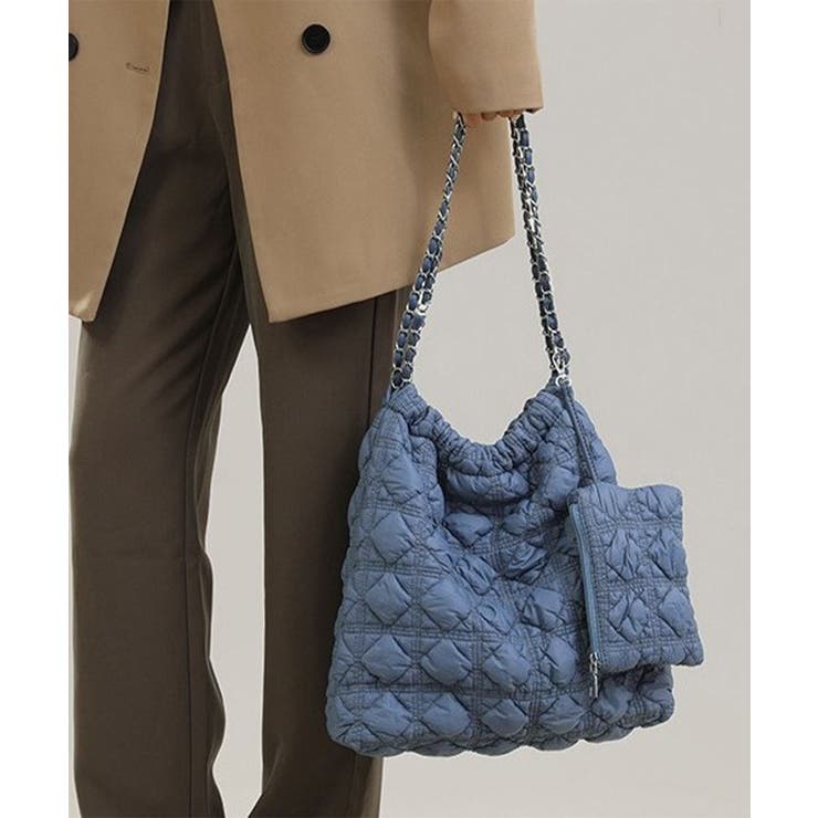 キルトチェーンバッグポーチ付トートバッグ | SUNSHINE CLOSET | 詳細画像22 