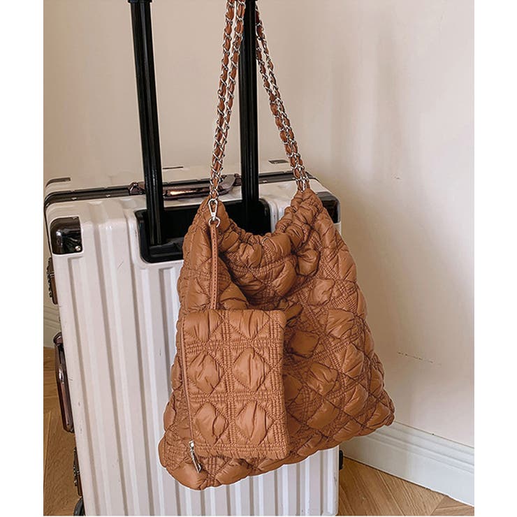 キルトチェーンバッグポーチ付トートバッグ | SUNSHINE CLOSET | 詳細画像23 