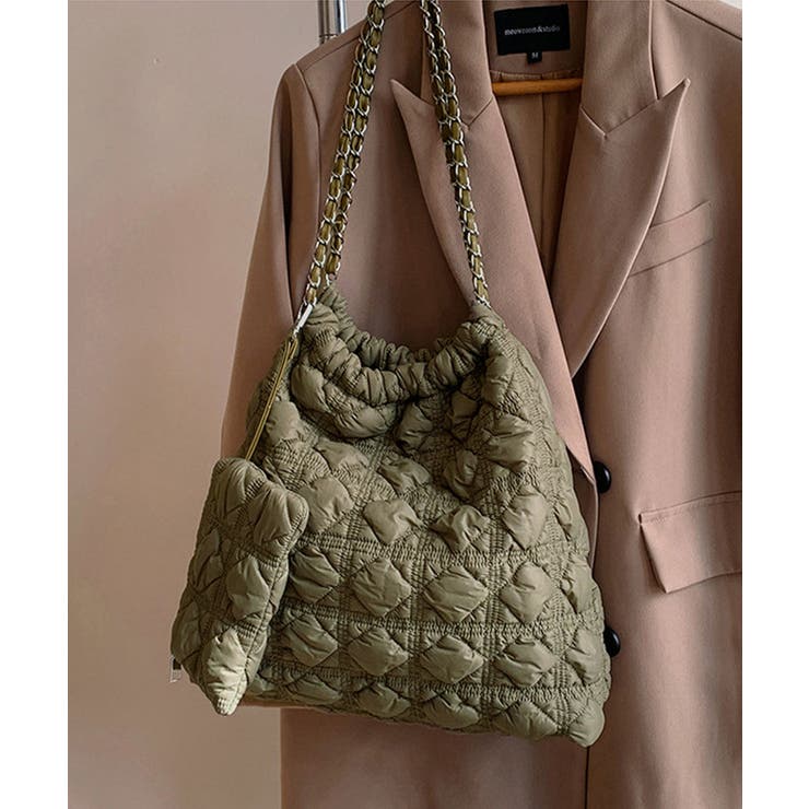 キルトチェーンバッグポーチ付トートバッグ | SUNSHINE CLOSET | 詳細画像27 