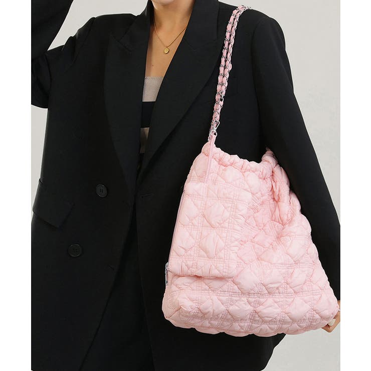 キルトチェーンバッグポーチ付トートバッグ | SUNSHINE CLOSET | 詳細画像29 