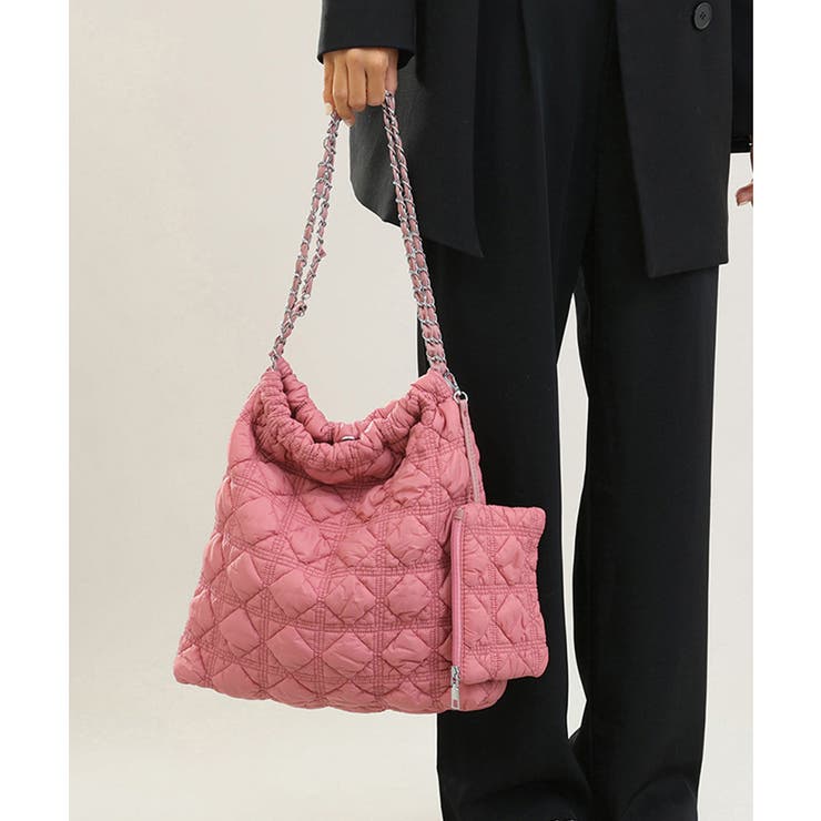 キルトチェーンバッグポーチ付トートバッグ | SUNSHINE CLOSET | 詳細画像30 