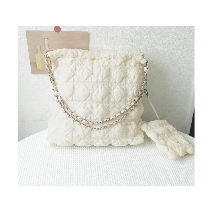 キルトチェーンバッグポーチ付トートバッグ | SUNSHINE CLOSET | 詳細画像33 