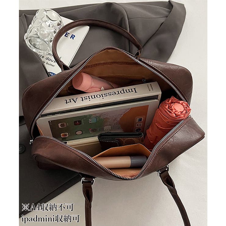 ロングハンドルボストンバッグトートバッグ | SUNSHINE CLOSET | 詳細画像10 