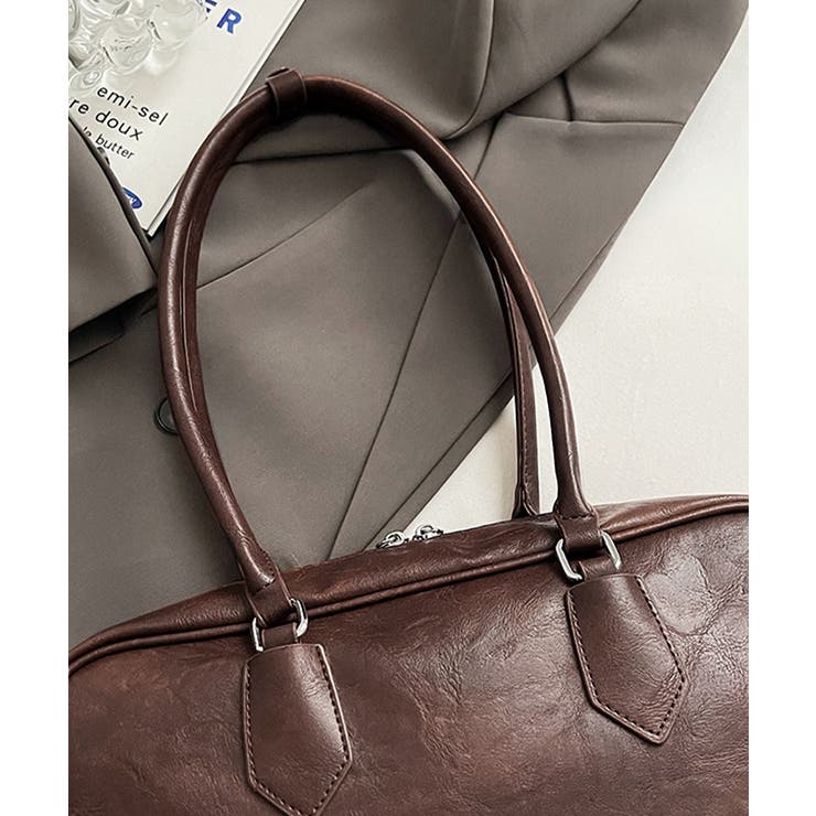 ロングハンドルボストンバッグトートバッグ | SUNSHINE CLOSET | 詳細画像23 