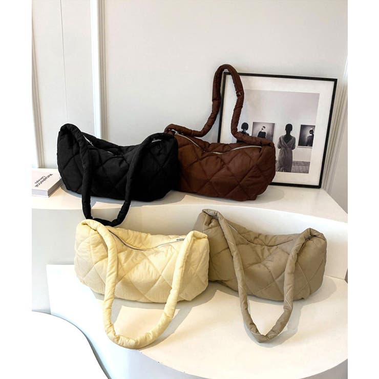 キルティングショルダーバッグ 斜めがけ鞄 | SUNSHINE CLOSET | 詳細画像14 