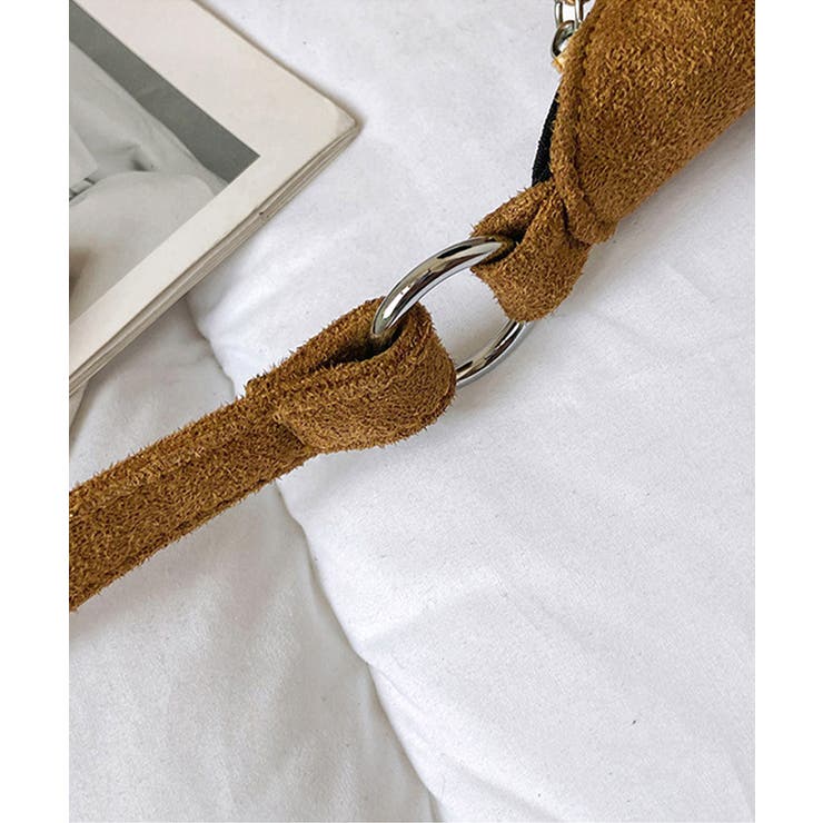 フリンジショルダーバッグスエード調バッグ | SUNSHINE CLOSET | 詳細画像18 