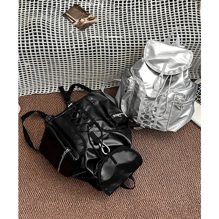 巾着リュック メタリック ドロストバッグ | SUNSHINE CLOSET | 詳細画像11 