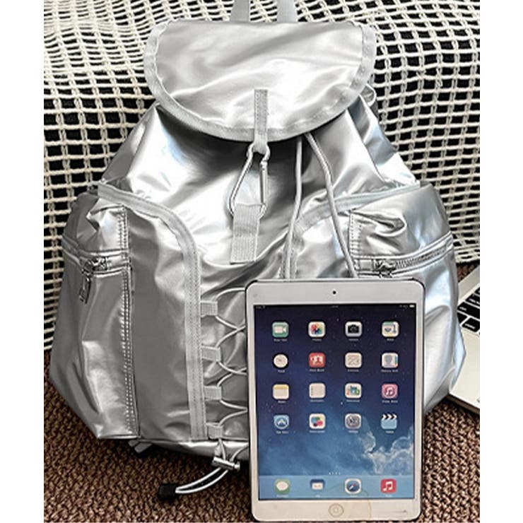 巾着リュック メタリック ドロストバッグ | SUNSHINE CLOSET | 詳細画像12 