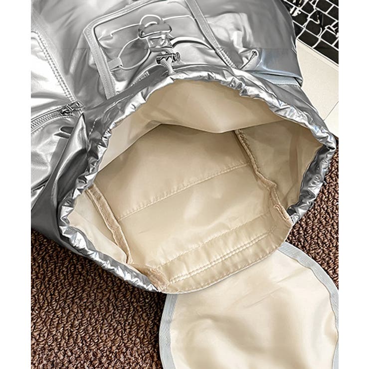 巾着リュック メタリック ドロストバッグ | SUNSHINE CLOSET | 詳細画像13 